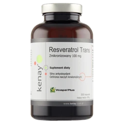 Kenay Resveratrol Trans 100 mg kapsułki 