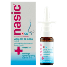 Nasic Kids (0,05 mg + 5 mg)/dawkę aerozol do nosa, roztwór 