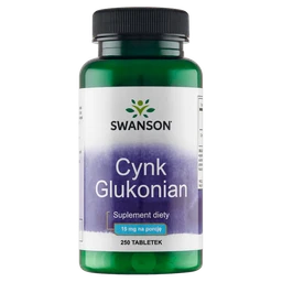 Swanson Zinc Gluconate tabletki 