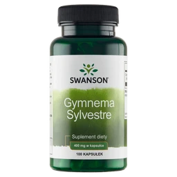 Swanson Gymnema Sylvestre, 400 mg, suplement diety 