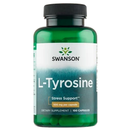 Swanson, L - tyrozyna, 500 mg, suplement diety 