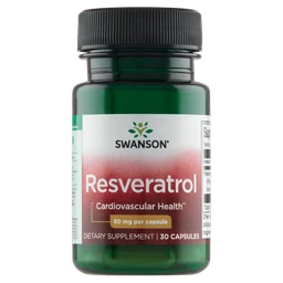 Swanson Resweratrol 50 mg, kapsułki 