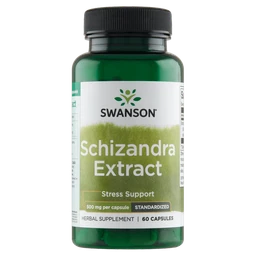 Swanson Schizandra extract, kapsułki 