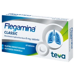 Flegamina Classic 8 mg tabletki 