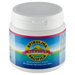 Spirulina Pacifica, 500 mg, tabletki 