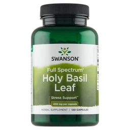 Swanson Full Spectrum Holy Basil, kapsułki 