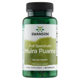 Swanson, Full Spectrum Muira puama, 400 mg, kapsułki 