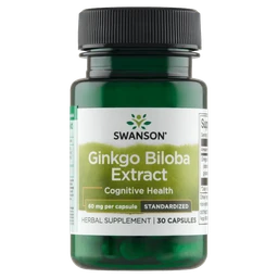 Swanson Ginkgo Biloba Ekstrakt, suplement diety 