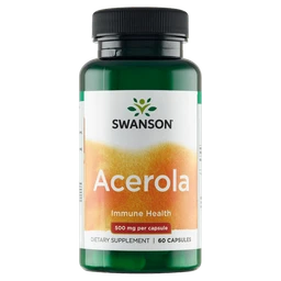 Swanson Acerola 500 mg kapsułki 