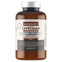 Cytrynian magnezu Powder 100% Pure Singularis Superior 380 mg/porcję proszek 