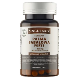 SINGULARIS Superior Palma Sabałowa Forte 200mg, suplement diety, kapsułki 