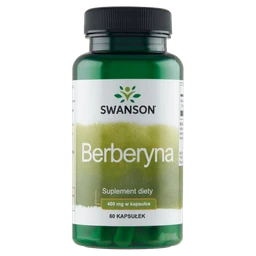 Swanson Berberyna 400 mg kapsułki 