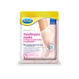 Scholl PediMask, Nawilżająca maska z olejkiem kokosowym 