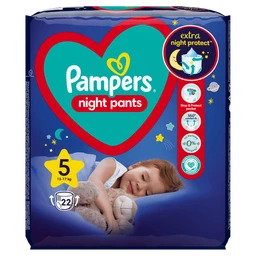 Pampers Night Pants 5 (12-17 kg), pieluchomajtki jednorazowe na noc 