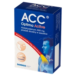 ACC optima Active 600 mg proszek doustny 