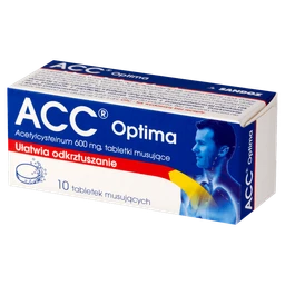 ACC optima 600 mg tabletki musujące 