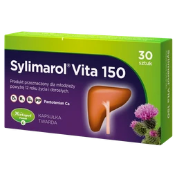 Sylimarol Vita 150 kapsułki twarde 