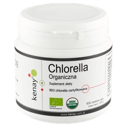 Chlorella Organiczna, tabletki 