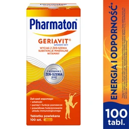 Pharmaton Geriavit, suplement diety 