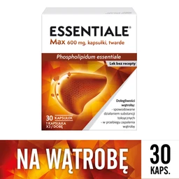 Essentiale Max 600 mg kapsułki twarde 