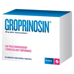 Groprinosin 500 mg tabletki 