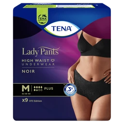 Tena Lady Pants Plus Noir, bielizna chłonna, medium 75-105 cm 