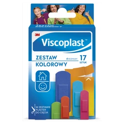 Plastry Viscoplast Zestaw Kolorowy 