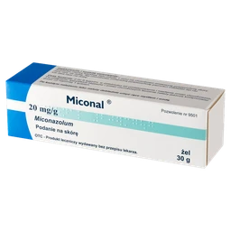 Miconal 20 mg/g żel 