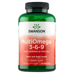 Swanson, MultiOmega 3-6-9, suplement diety 