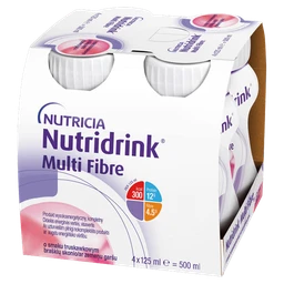 Nutridrink Multi Fibre smak truskawkowy płyn 