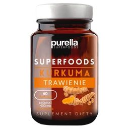 Kurkuma Trawienie SuperFoods kapsułki 