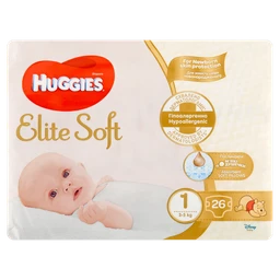 Huggies Elite Soft Newborn 1, pieluchy (3-5 kg) 