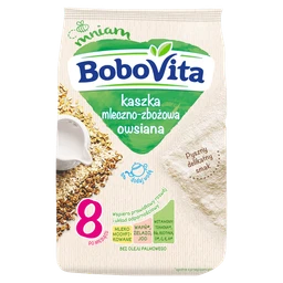 BoboVita, kaszka mleczno-zbożowa, owsiana, 8m+ 