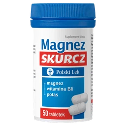 Magnez Skurcz 150 mg+50 mg+0,7 mg tabletki 