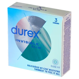 Durex Invisible Close Fit, prezerwatywy 