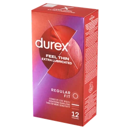 Durex Featherlite Elite, prezerwatywy ze środkiem nawilżającym 