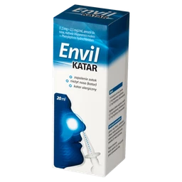 Envil katar (1,5 mg + 2,5 mg)/ml aerozol do nosa, roztwór 