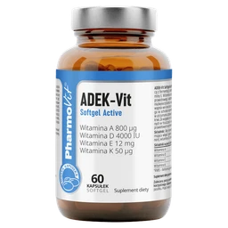 ADEK-Vit Softgel Active kapsułki 