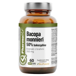 Bacopa monnieri Clean Label kapsułki 