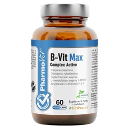 B-Vit Max Complex Active Clean Label kapsułki 