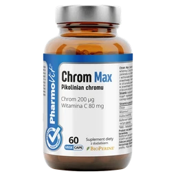 Chrom Max Clean Label 80 mg+2,85 mg+200 µg kapsułki 