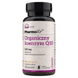 Organiczny koenzym Q10 120 mg+77 mg+3 mg kapsułki 