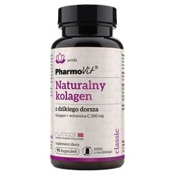 Naturalny kolagen z dzikiego dorsza 270 mg+30 mg kapsułki 