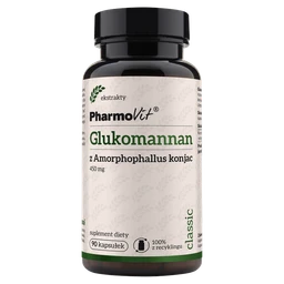 Glukomannan 450 mg kapsułki 