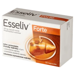 Esseliv forte 300 mg kapsułki twarde 