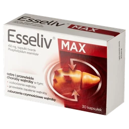 Esseliv Max 450 mg kapsułki twarde 