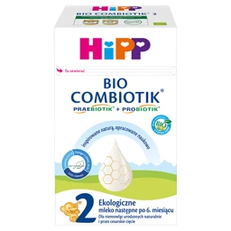 HIPP 2 BIO COMBIOTIK ekologiczne mleko następne, dla niemowląt po 6. m-cu 