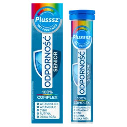 Plusssz Odporność Senior 100% Complex, suplement diety, tabletki musujące 