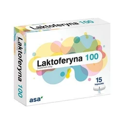 Laktoferyna 100 100 mg+50 mg kapsułki 