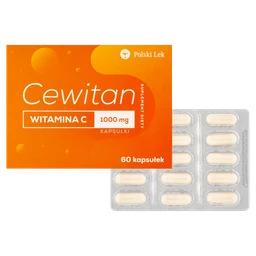 Cewitan Witamina C 1000 mg, kapsułki 